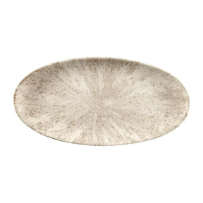 FC143 Churchill Studio Prints Stone Chefs Plates Agate Grey 347 x 173mm (Pack of 6) - JD Catering Equipment Solutions Ltd