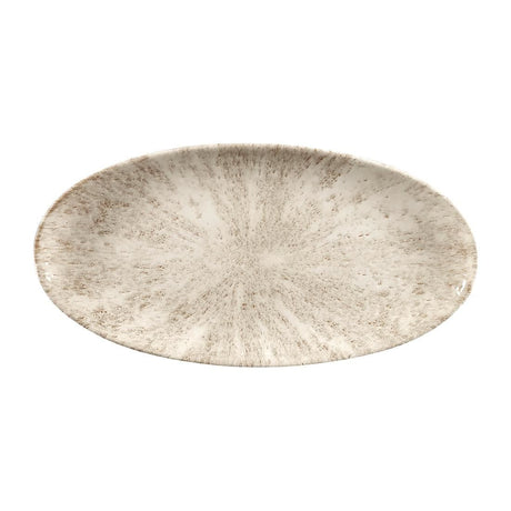 FC143 Churchill Studio Prints Stone Chefs Plates Agate Grey 347 x 173mm (Pack of 6) JD Catering Equipment Solutions Ltd