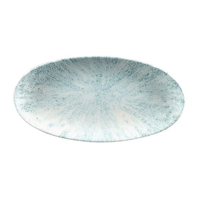 FC146 Churchill Studio Prints Stone Chefs Plates Aquamarine 299 x 150mm (Pack of 12) - JD Catering Equipment Solutions Ltd