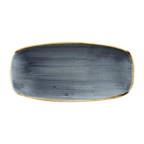 FC150 Churchill Stonecast No. 2 Oblong Chefs Plates 269 x 127mm Blueberry (Pack of 12) JD Catering Equipment Solutions Ltd