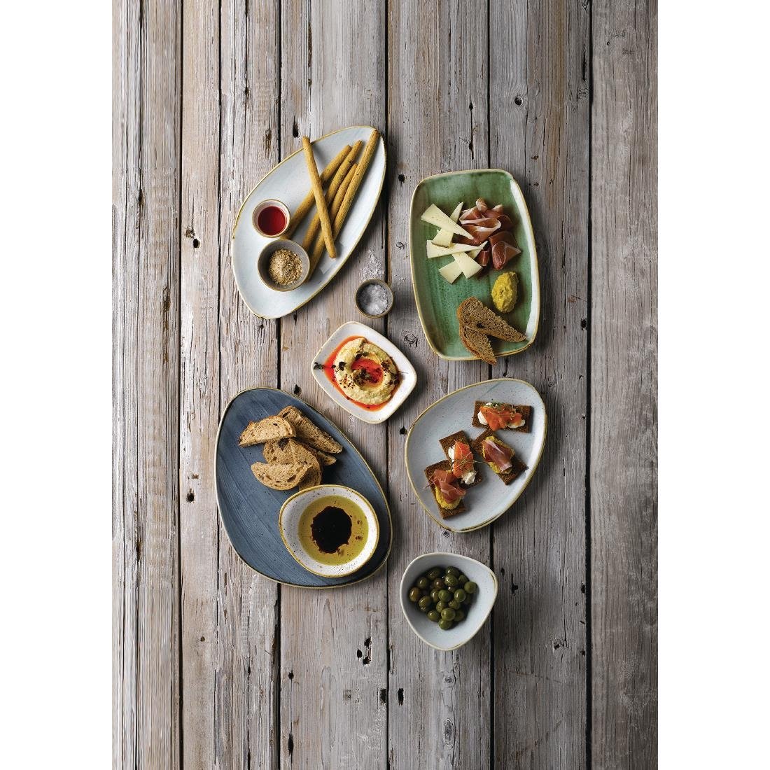 FC162 Churchill Stonecast Walled Chefs Plates Barley White 210mm (Pack of 6) JD Catering Equipment Solutions Ltd