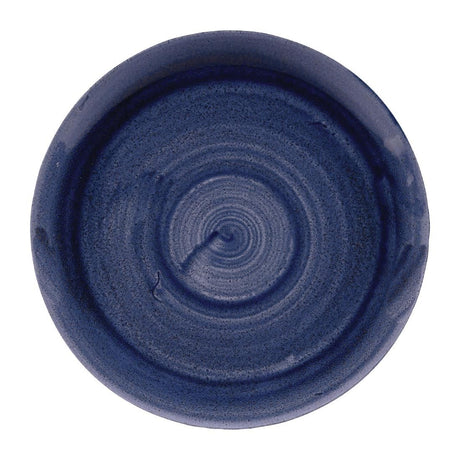 FC167 Churchill Stonecast Patina Coupe Plates Cobalt 288mm (Pack of 12) JD Catering Equipment Solutions Ltd