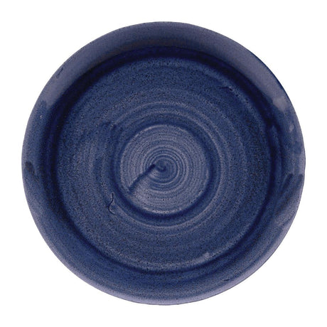 FC167 Churchill Stonecast Patina Coupe Plates Cobalt 288mm (Pack of 12) JD Catering Equipment Solutions Ltd
