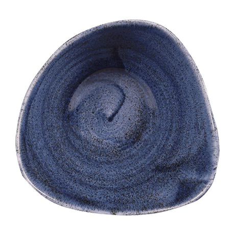FC174 Churchill Stonecast Patina Triangular Bowls Cobalt 153mm (Pack of 12) JD Catering Equipment Solutions Ltd