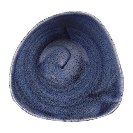 FC174 Churchill Stonecast Patina Triangular Bowls Cobalt 153mm (Pack of 12) JD Catering Equipment Solutions Ltd