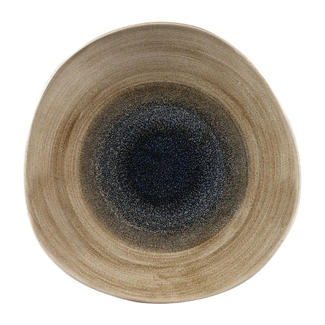 FC177 Churchill Stonecast Aqueous Organic Round Plates Bayou Taupe 286mm (Pack of 12) JD Catering Equipment Solutions Ltd