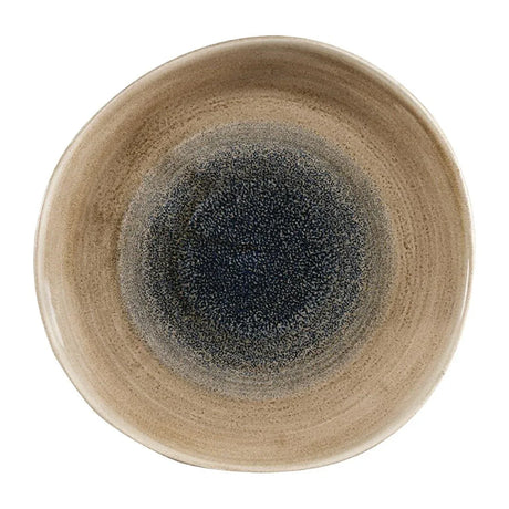 FC181 Churchill Stonecast Aqueous Organic Round Bowls Bayou Taupe 253mm (Pack of 12) - JD Catering Equipment Solutions Ltd