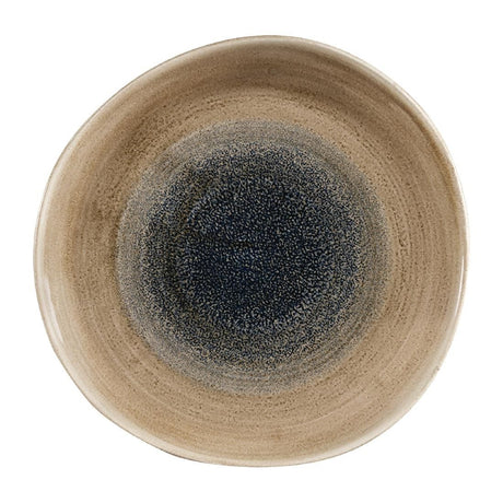 FC181 Churchill Stonecast Aqueous Organic Round Bowls Bayou Taupe 253mm (Pack of 12) JD Catering Equipment Solutions Ltd