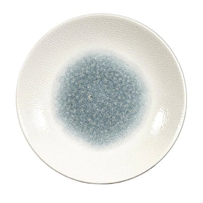 FC184 Churchill Isla Centre Print Deep Coupe Plates Topaz Blue 281mm (Pack of 12) - JD Catering Equipment Solutions Ltd
