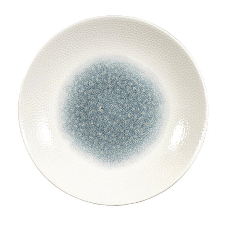 FC185 Churchill Isla Centre Print Deep Coupe Plates Topaz Blue 255mm (Pack of 12) JD Catering Equipment Solutions Ltd