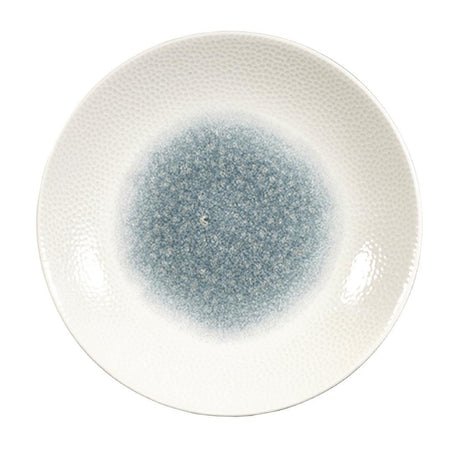 FC185 Churchill Isla Centre Print Deep Coupe Plates Topaz Blue 255mm (Pack of 12) JD Catering Equipment Solutions Ltd