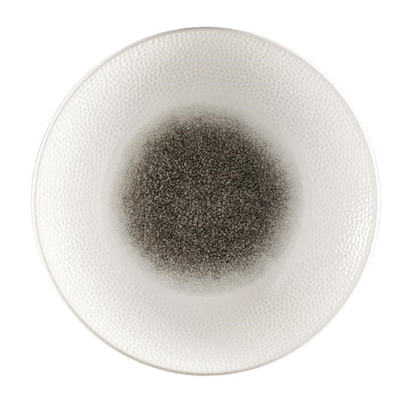 FC186 Churchill Isla Centre Print Deep Coupe Plates Quartz Black 281mm (Pack of 12) JD Catering Equipment Solutions Ltd