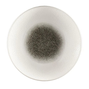 FC186 Churchill Isla Centre Print Deep Coupe Plates Quartz Black 281mm (Pack of 12) - JD Catering Equipment Solutions Ltd