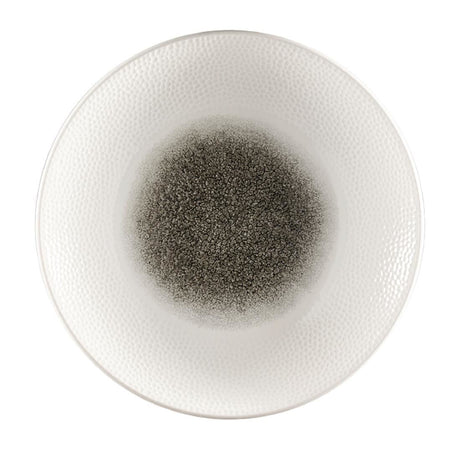 FC186 Churchill Isla Centre Print Deep Coupe Plates Quartz Black 281mm (Pack of 12) JD Catering Equipment Solutions Ltd