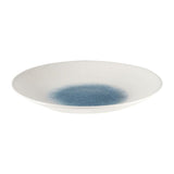 FC189 Churchill Bamboo Centre Print Deep Coupe Plates Topaz Blue 255mm (Pack of 12) JD Catering Equipment Solutions Ltd