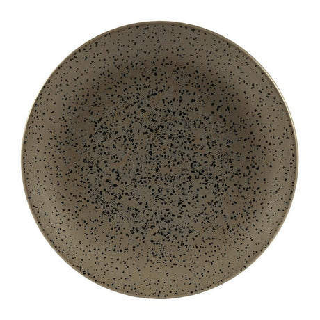 FC193 Churchill Menu Shades Caldera Coupe Plates Flint Grey 205mm (Pack of 6) JD Catering Equipment Solutions Ltd
