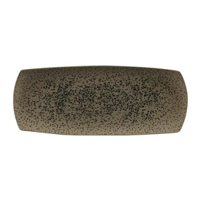 FC196 Churchill Menu Shades Caldera Medium Rectangular Plates Flint Grey 355 x 140mm (Pack of 6) - JD Catering Equipment Solutions Ltd