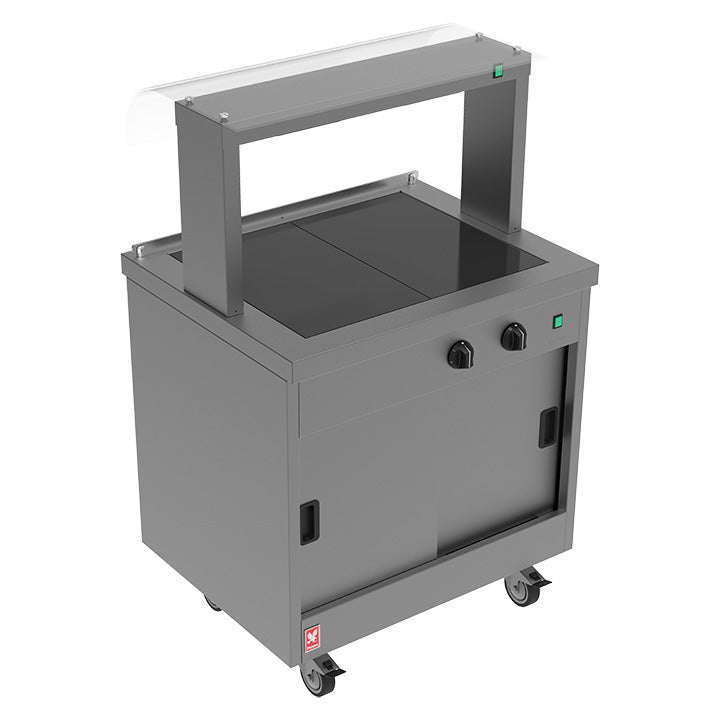 Falcon Hot Cupboard Servery Counter FC2-S | FS010 – JD Catering Equipment