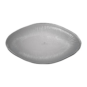 FC205 Churchill Bamboo Organic Oval Glass Platter Dusk 295 x 162mm (Pack of 6) JD Catering Equipment Solutions Ltd