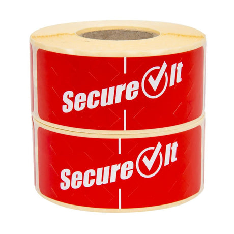 FC215 SecureIt Tamper-Resistant Removable Food Packaging Labels Small (Pack of 2 x 250) JD Catering Equipment Solutions Ltd