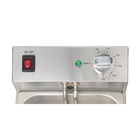 FC256 Buffalo Single Tank Single Basket 5Ltr Countertop Fryer 2.8kW JD Catering Equipment Solutions Ltd