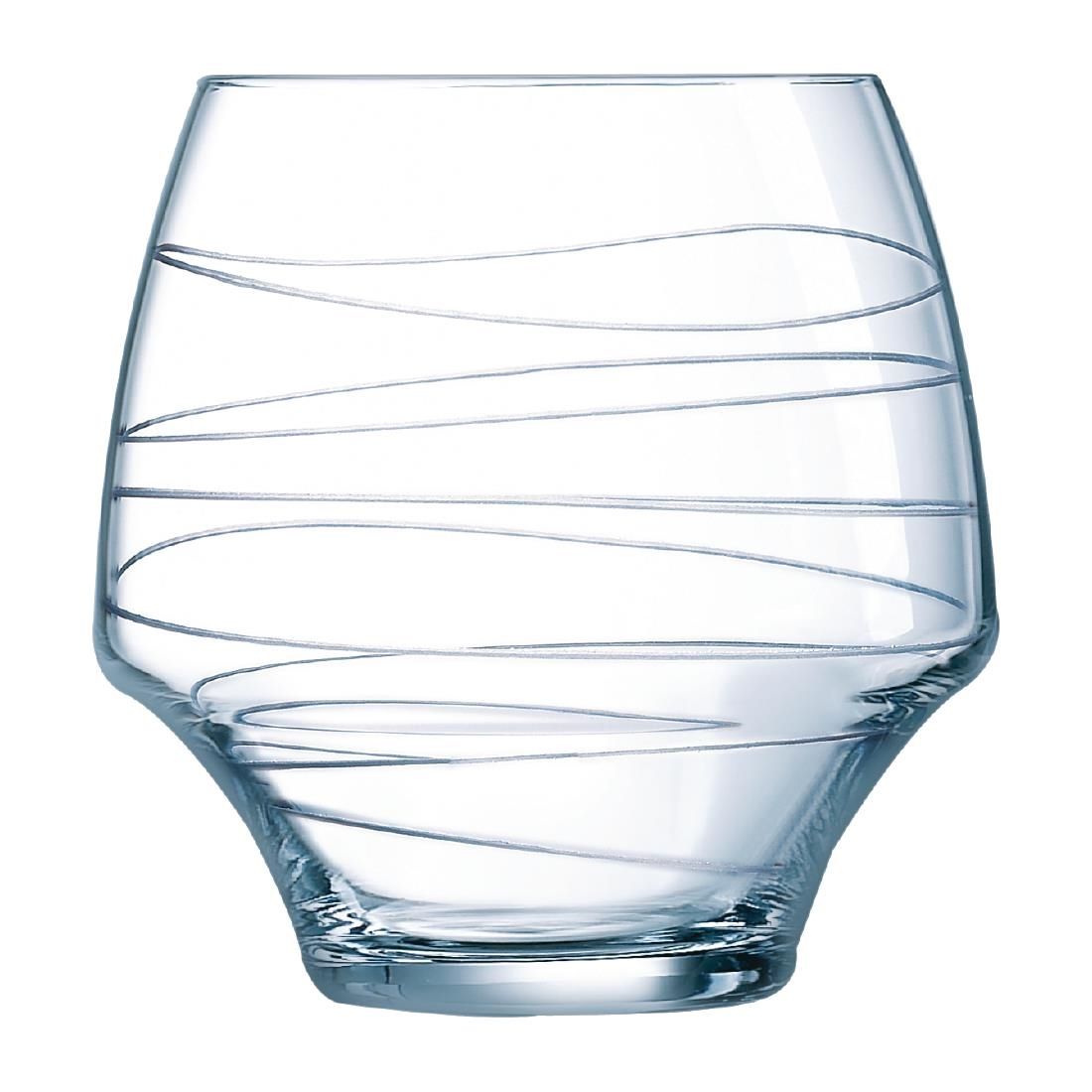 FC270 Chef & Sommelier Open Up Arabesque Old Fashioned Glasses 380ml (Pack of 16) JD Catering Equipment Solutions Ltd