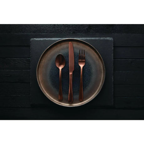 FC285 Olympia Ochre Flat Plates 260mm (Pack of 6) - JD Catering Equipment Solutions Ltd