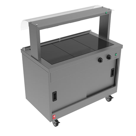 Falcon Hot Cupboard Servery Counter FC3-P | FS018 – JD Catering Equipment