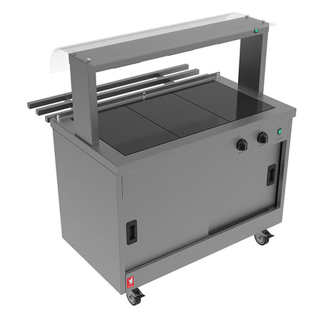 Falcon Hot Cupboard Servery Counter FC3-PT | FS019 – JD Catering Equipment