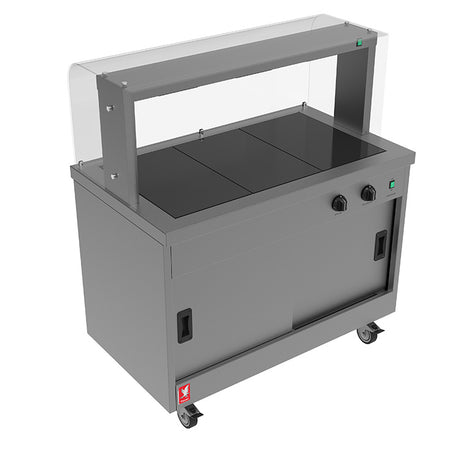 Falcon Hot Cupboard Servery Counter FC3-S | FS016 – JD Catering Equipment
