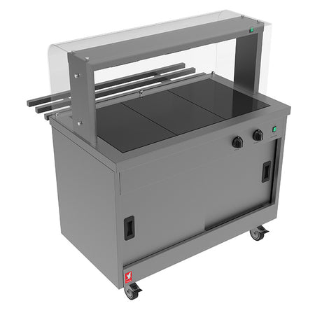 Falcon Hot Cupboard Servery Counter FC3-ST | FS017 – JD Catering Equipment