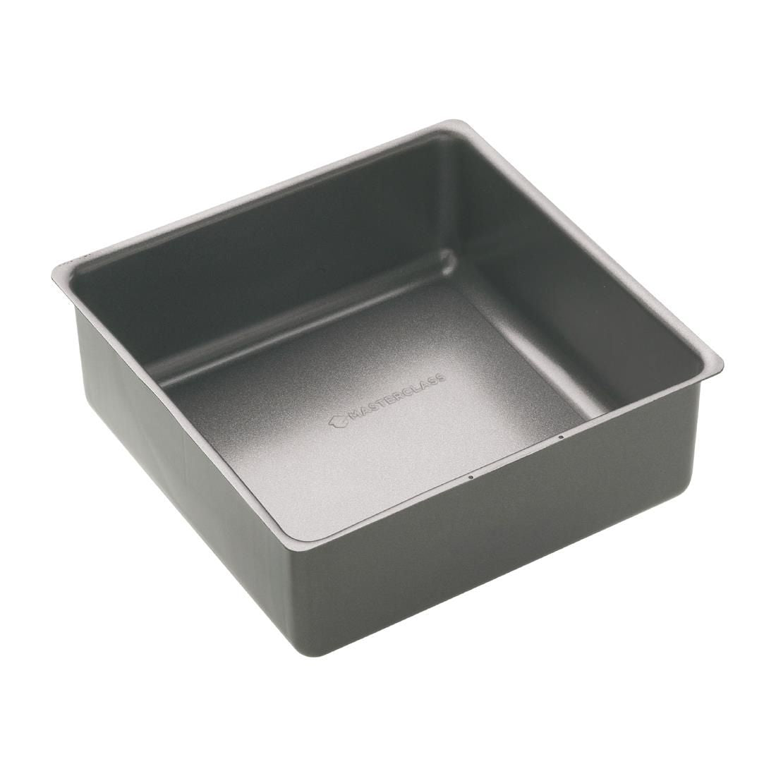FC348 Masterclass Non-Stick Deep Loose Base Square Cake Pan 200mm JD Catering Equipment Solutions Ltd