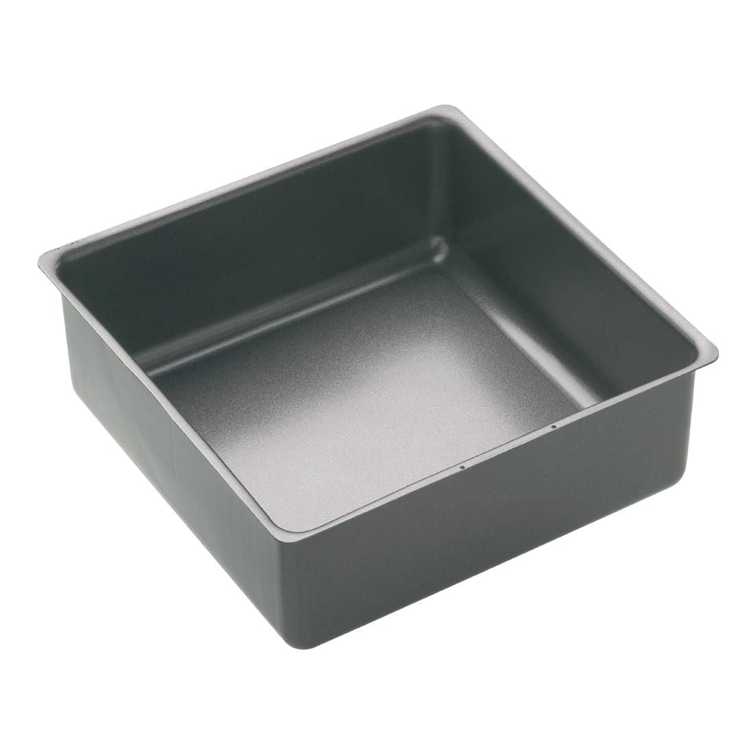 FC350 Masterclass Non-Stick Deep Loose Base Square Cake Pan 250mm JD Catering Equipment Solutions Ltd