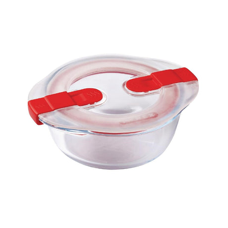 FC360 Pyrex Cook and Heat Round Dish with Lid 350ml JD Catering Equipment Solutions Ltd