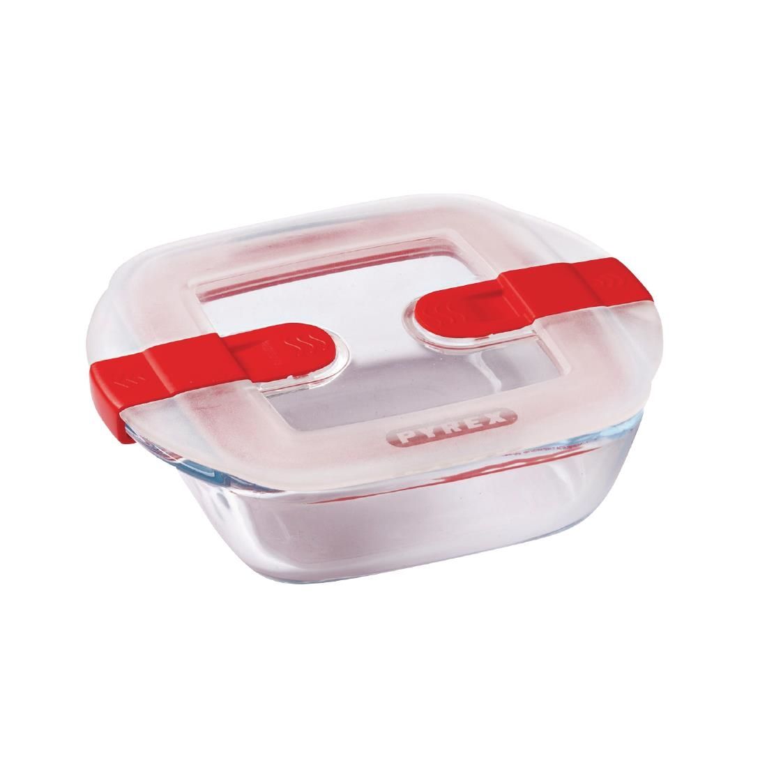 FC363 Pyrex Cook and Heat Square Dish with Lid 350ml JD Catering Equipment Solutions Ltd