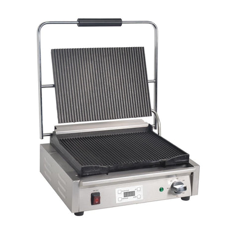 FC380 Buffalo Large Ribbed Contact Grill JD Catering Equipment Solutions Ltd