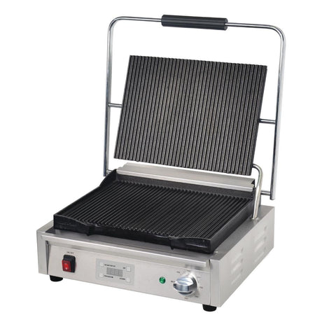 FC380 Buffalo Large Ribbed Contact Grill JD Catering Equipment Solutions Ltd