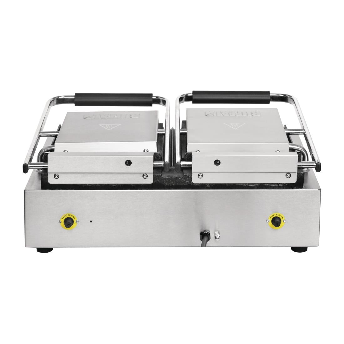 FC385 Buffalo Double Ribbed Top Contact Grill JD Catering Equipment Solutions Ltd