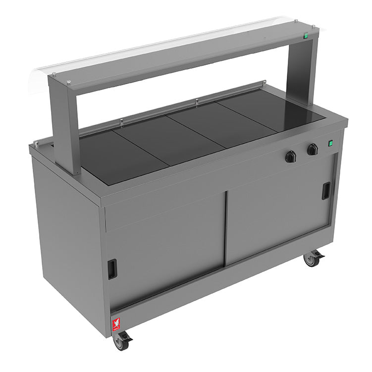 Falcon Hot Cupboard Servery Counter FC4-P | FS024 – JD Catering Equipment
