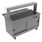 Falcon Hot Cupboard Servery Counter FC4-ST | FS023 – JD Catering Equipment
