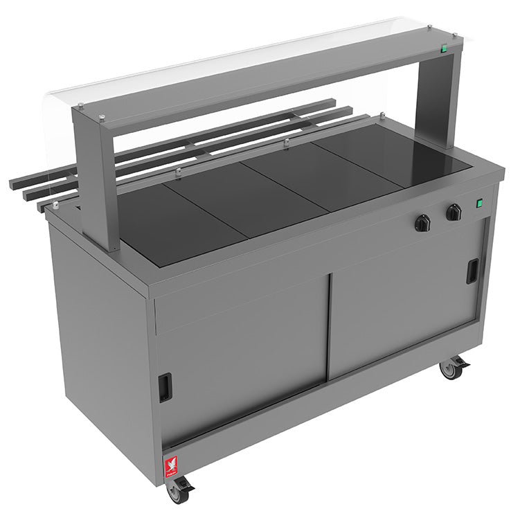 Falcon Hot Cupboard Servery Counter FC4-T | FS021 – JD Catering Equipment