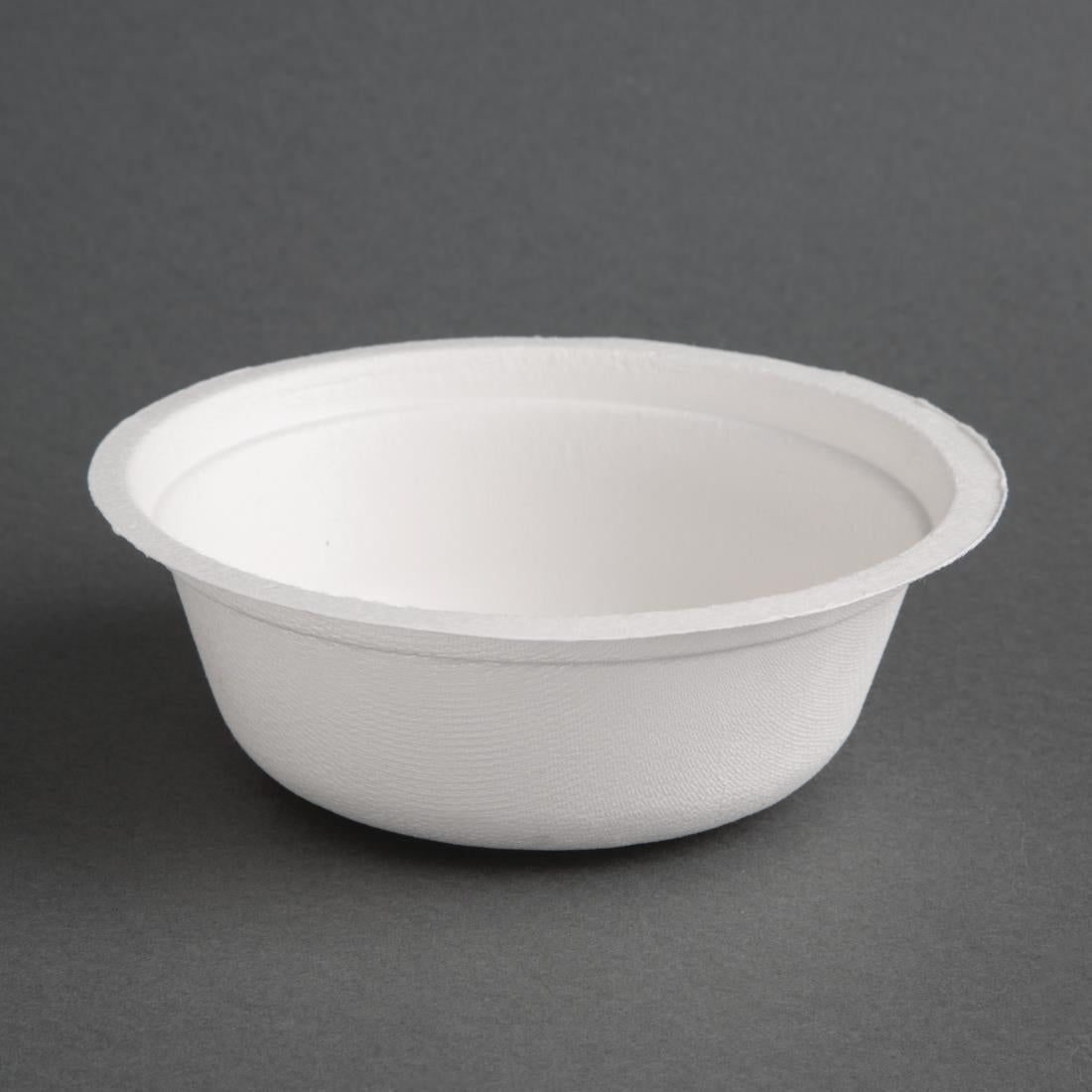FC510 Fiesta Green Compostable Bagasse Bowls Round 12oz (Pack of 50) JD Catering Equipment Solutions Ltd