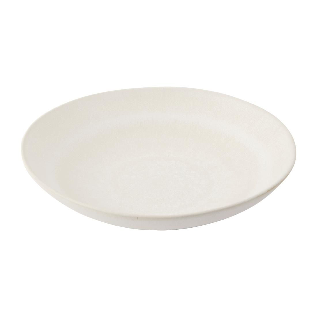 FC705 Olympia Build-a-Bowl White Flat Bowls 250mm (Pack of 4) JD Catering Equipment Solutions Ltd