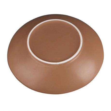 FC717 Olympia Build-a-Bowl Cantaloupe Flat Bowls 250mm (Pack of 4) - JD Catering Equipment Solutions Ltd