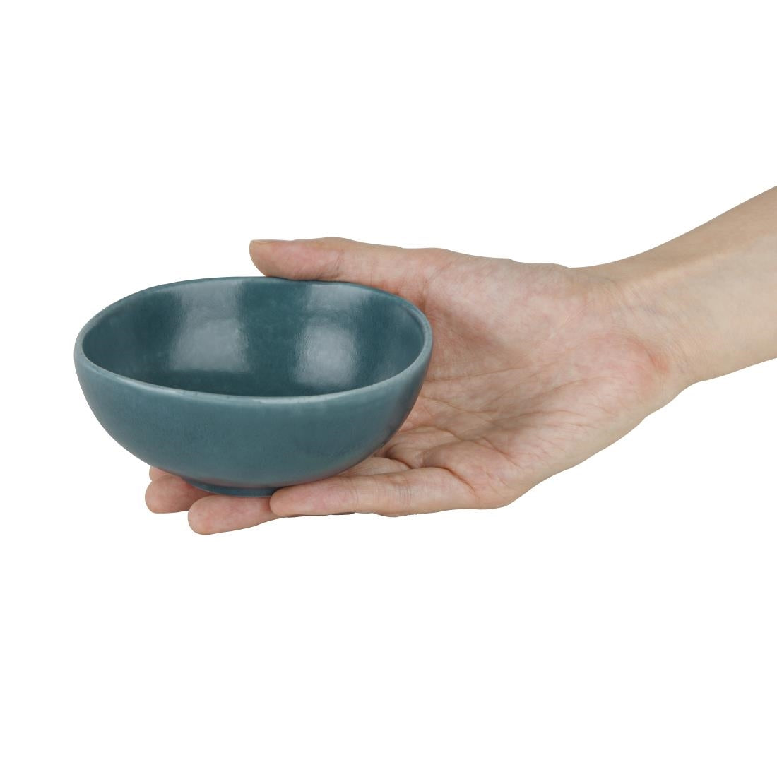 FC718 Olympia Build-a-Bowl Blue Deep Bowls 110mm (Pack of 12) JD Catering Equipment Solutions Ltd