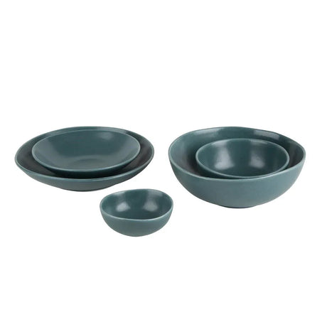 FC720 Olympia Build-a-Bowl Blue Deep Bowls 225mm (Pack of 4) - JD Catering Equipment Solutions Ltd