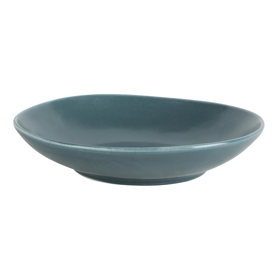 FC723 Olympia Build-a-Bowl Blue Flat Bowls 250mm (Pack of 4) JD Catering Equipment Solutions Ltd