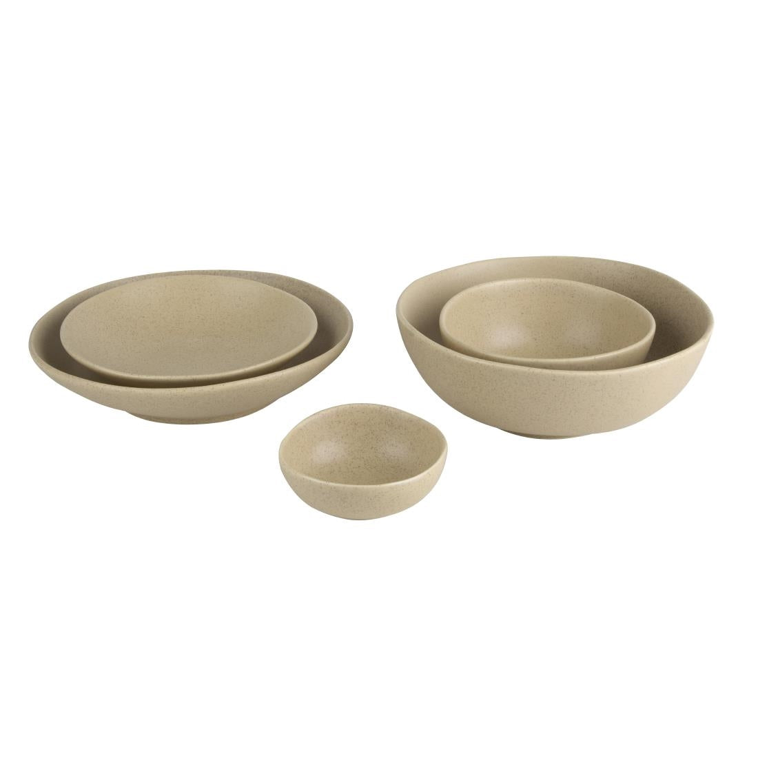 FC730 Olympia Build-a-Bowl Earth Deep Bowls 110mm (Pack of 12) JD Catering Equipment Solutions Ltd