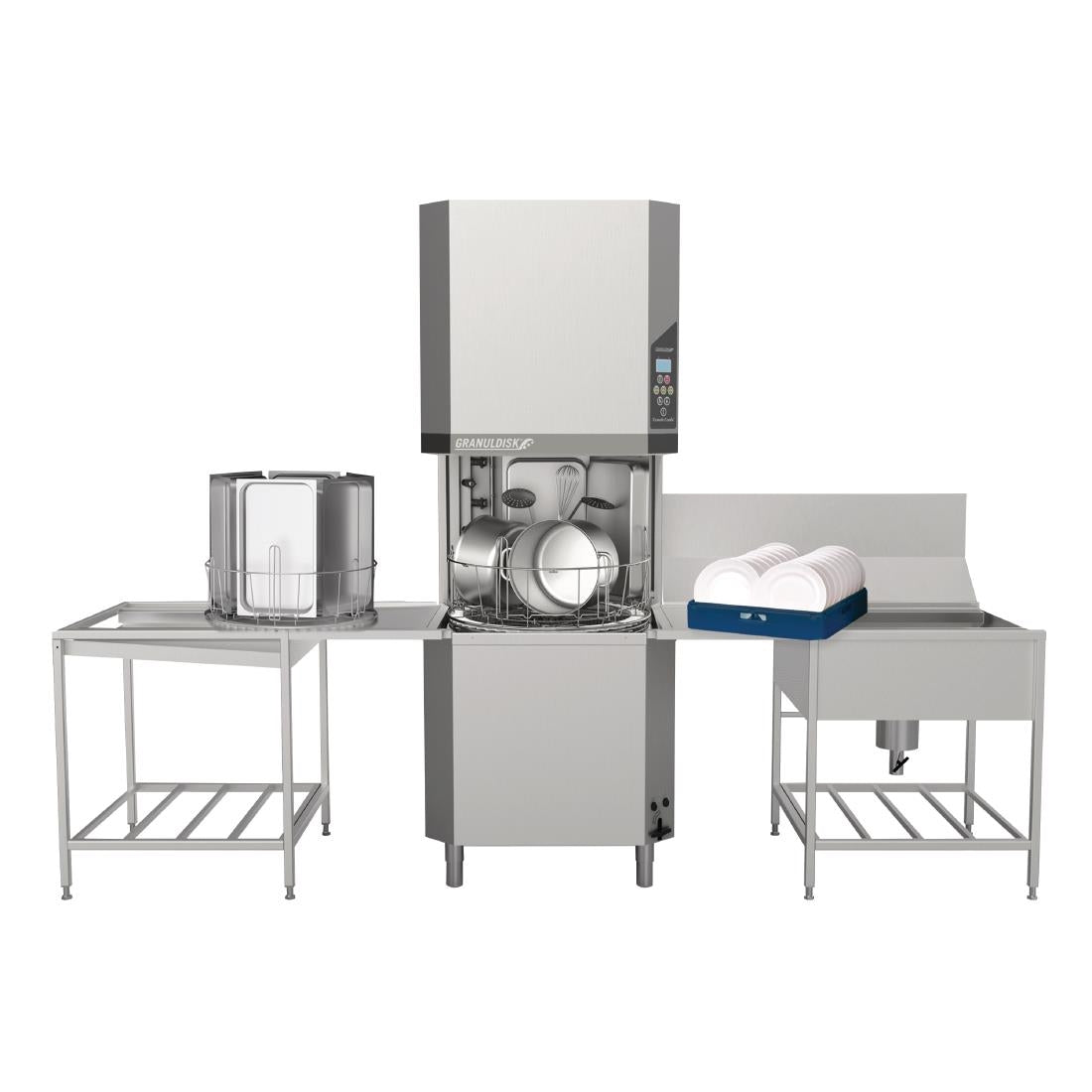 FD008 Granuldisk Granule Combi Pass Through Utensil Washer 20719 JD Catering Equipment Solutions Ltd