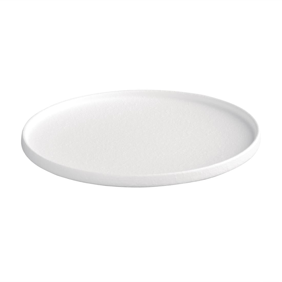 FD014 Olympia Salina Flat Plates 304mm (Pack of 4) JD Catering Equipment Solutions Ltd